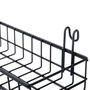 Wallity WR011 Accesorio Decorativo de Pared en Metal Negro